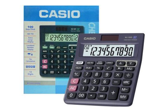 casio mj120 calculator
