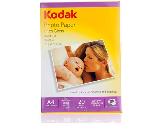 kodak photo glossy paper