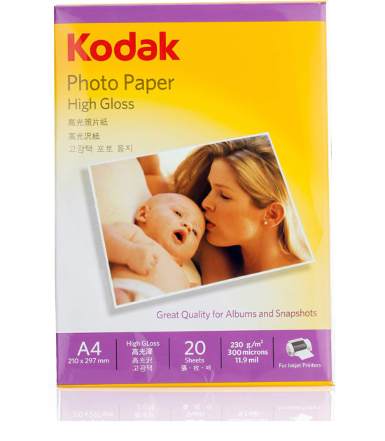 kodak photo glossy paper