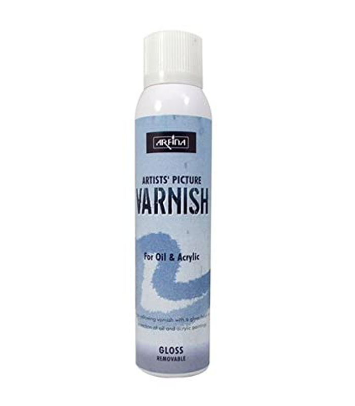 Varnish-Spray-200ml Camel Arfina Picture Varnish Spray 200ml