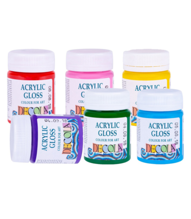 Decola Acrylic Gloss Colours